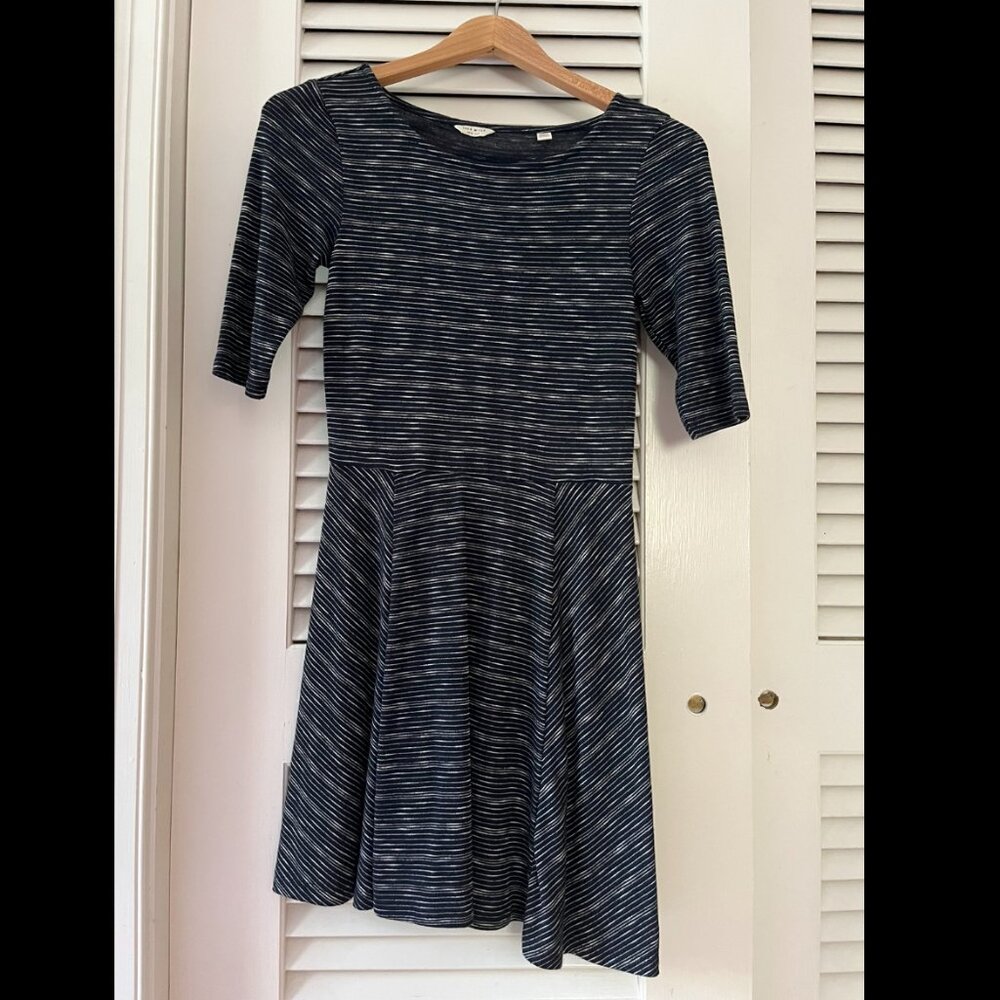 Jack Wills 3/4 sleeve striped mini dress